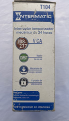 Intermatic T-104 24 Hr Timer Switch CASE ONLY NO TIMER