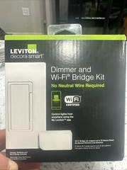 Leviton Decora Smart Wi-Fi Dimmer And Wifi Bridge Kit