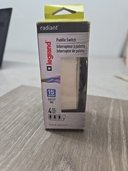 Legrand radiant 15 Amp 120-Volt 4-Way Decorator/Rocker Light Switch Light Almond
