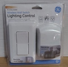 GE Wireless Remote Wall Switch Lighting Control ~ANY Indoor Space 100’