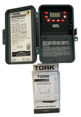 TORK EWZ120 7-Day Astronomic Digital Time Switch 120-277V 30A New Open Box