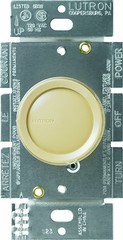 Lutron Incandescent Dimmer, Push-On-Push-Off, White 600W D-600P-WH – NEW