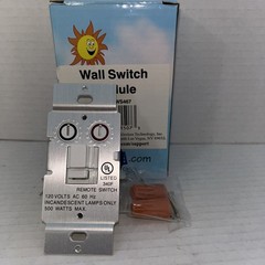 X10 WS467 White Dimmable Wall Switch Module With