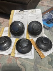 (5)Litex Industries 2.75-in Black in-Line Cord Light Switch (Foot Switch) New