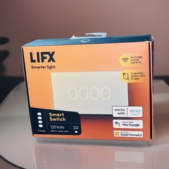 LIFX SMART SWITCH 120V – 60HZ- 1 POLE, RELAY- 4 GANG- WHITE GLOSS (31D)