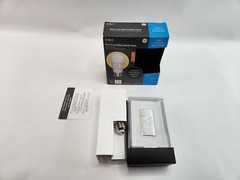 GE CYNC Smart Dimmer Light Switch (Neutral Wire Required) Bluetooth White Alexa