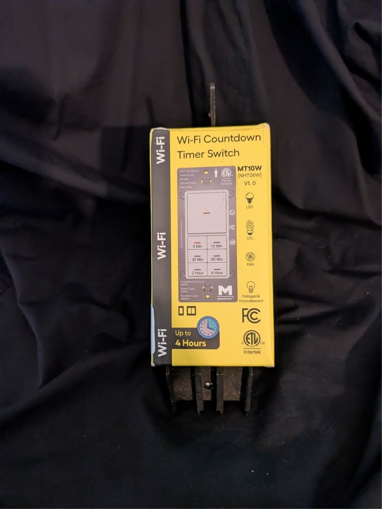 WiFi Timer Switch – Smart Countdown Timer, 5-15-30 Minutes/1-2-4 Hour, ON/OFF…