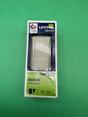 Leviton Decora 5601 15 Amp 120/277 Volt Switches Light Almond