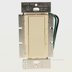 Lutron Almond Dimmer Switch 1-Pole 600VA Magnetic Low Volt 450W DVLV-600P-AL