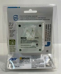 Woods CCI Lighting Timer Indoor #50000 125V ac, 60Hz 24 Hour NEW