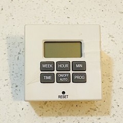 7 Day Digital LCD Electric ProgrammableOutlet Plug In Clock Timer Switch