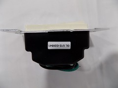 Lutron DV-600P-AL Diva 600W Incandescent / Halogen Single Pole Dimmer Almond