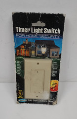 Leviton 805-6651 Solid State Electronic Timer Light Switch for Home Security -IV