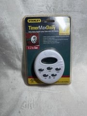 Stanley Timer Max Daily Digital Timer w LCD Display TimerMax 28441 TimerMaxDaily