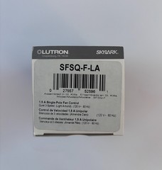 Lutron SFSQ-F-LA Skylark 1.5-Amp Single Pole 3-Speed Fan Control, Light Almond