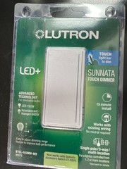Lutron Sunnata Touch Dimmer White Advanced Technology STCL-153MH-WH 0838/OB