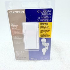 Lutron Maestro MACL-153MH C-L Digital Dimmer LED CFL 600W White New