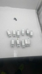 Decora 15A Paddle Wall Light Switches White CSA Lot Of 11