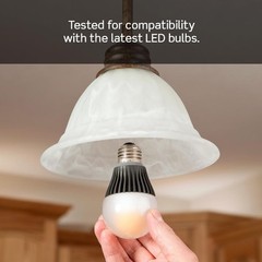Table Top Plug in Lamp Dimmer for Dimmable LED, Halogen and Incandescent Bulb…
