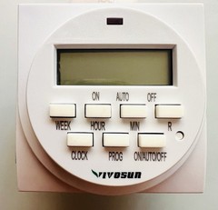 Autopilot 7-Day Digital Programmable Timer 1725W 15A 1-Second On/Off