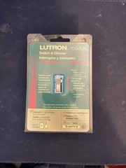 Lutron TG-603PH-WH Toggler White 3 Way Toggle Dimmer