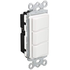 Baomain Triple Switch SW1506-2 15 Amp, 120/277 Volt, Single-Pole, AC Combination