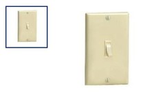 Leviton Toggle Dimmer with Slider 3-Way 1-Pole White 600W TSL06-1KW OPEN BOX