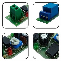 2PCS DC12V NE555 Timer Board Adjustable Time Delay Relay with NO Terminals