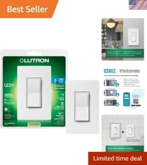 Sunnata Touch Dimmer Switch with Wallplate with LED+ Advanced Technology, for…