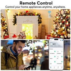 Smart Plug, WiFi Outlet Works with Alexa & Google Home, Smart Home Socket wit…