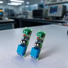 2PCS DC12V NE555 Timer Board Adjustable Time Delay Relay with NO Terminals