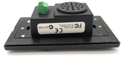 Crestron CNX-B2B Designer Keypad 2-Button Black Textured w/ Faceplate Cresnet