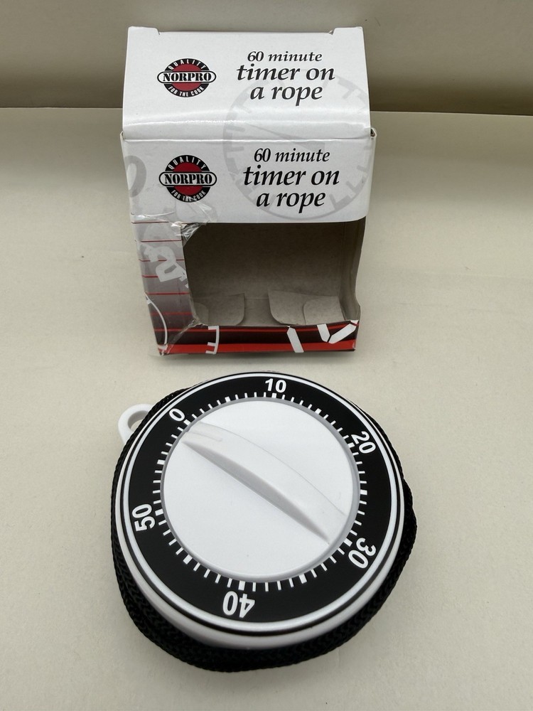 NORPRO #1489 60-Minute Timer on a Rope UNUSED *READ…