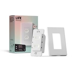 LIFX 2-Button Smart Switch in-Wall Wi-Fi Smart Switch White (BRAND NEW)