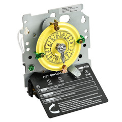 T104 Mechanical Timer Switch,208-277V AC DPST 40A,Pool Pump Switch,Heavy Duty Po