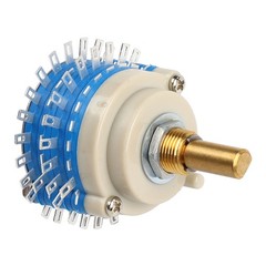 DIY Potentiometer 2×24 Rotary Switch With 24 Steps For Volume Adjustment