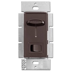 Lutron SLV-600P-BR 600VA/450W Single-Pole Magnetic Low Voltage Dimmer, Brown