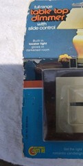Leviton Vintage Full Range Table Top Dimmer w/ Slide Control – New Old Stock NOS