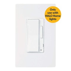 HALO Home in-Wall Accessory Dimmer for use with HALO Home Smart Lights, White