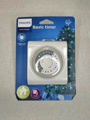 Philips Home Basic Timer Indoor Programmable Daily Cycle Polarized 2 Outlet