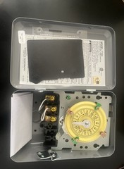 T101M Pool Pump Timer Mechanism With Box 120V 40A SPST, 2HP