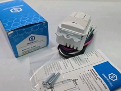 Sensorworx SWX-121-D-WH Wall Switch Sensor & Dimmer Dual Tech 120-277V – White