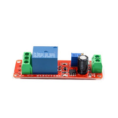 DC 5V 12V Powered NE555 Time Delay Relay Module Supporting Up to 2000W AC Load