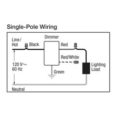Lutron Diva LED+ DVCL-153P-WH – Slide Dimmer Switch 120 Volt