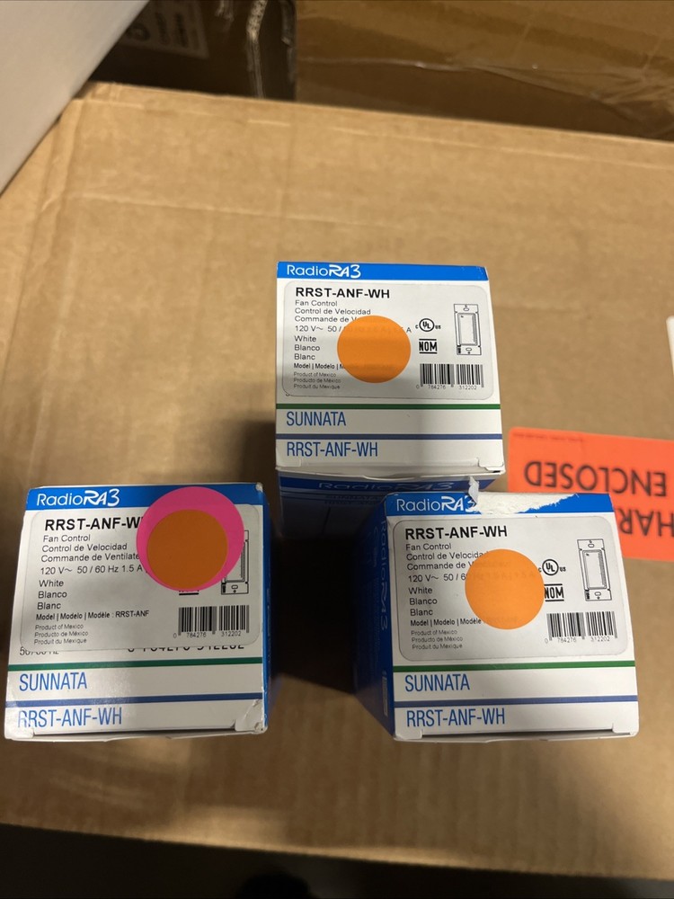 Lutron Sunnata RadioRA3 RRST-ANF-WH Fan Control