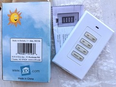 X10 SS13A Wireless On/Off Wall Light Switch, White Decorator/Rocker