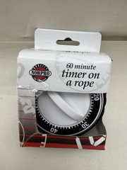 NORPRO #1489 60-Minute Timer on a Rope UNUSED *READ…