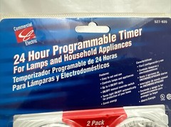 NEW Commercial Electric 24 Hour Programmable Timer 527-935 2 Pack SEALED