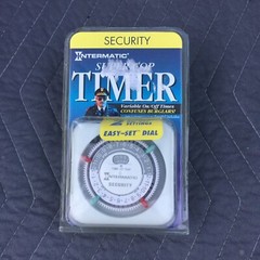 INTERMATIC Super Cop Timer Model TN711C Variable On/Off times confuses burglar
