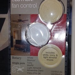 Lutron FSQ-2FH-3K Rotary Single Pole Multi-Position 120V Fan Speed Switch
